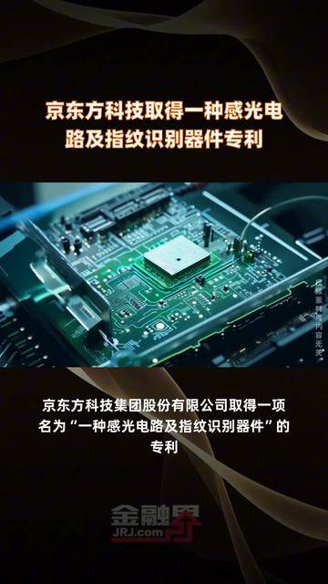 京东方A获得发明专利授权:“像素电路、驱动方法和显示装置”